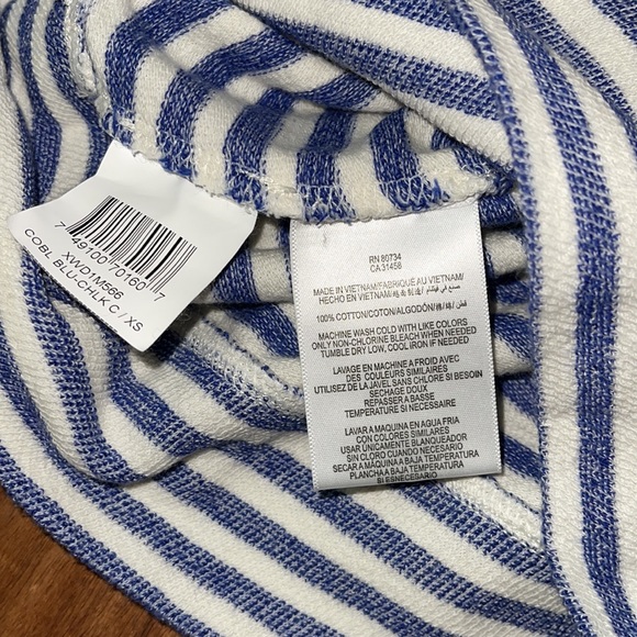 BCBG Maxazria French Terry Cold Shoulder Top - Picture 7 of 7